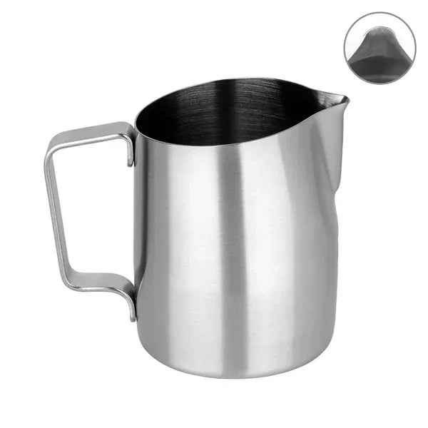 WPM Milchkännchen #21 – Tapered Spout Latte Art Pitcher Milchkännchen WPM 500 ml Chrom - rhiinland.com