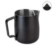 WPM Milchkännchen #30 – Competition Latte Art Pitcher Milchkännchen WPM 600 ml Schwarz - rhiinland.com