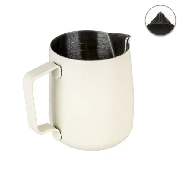 WPM Milchkännchen #30 – Competition Latte Art Pitcher Milchkännchen WPM 600 ml Weiß - rhiinland.com