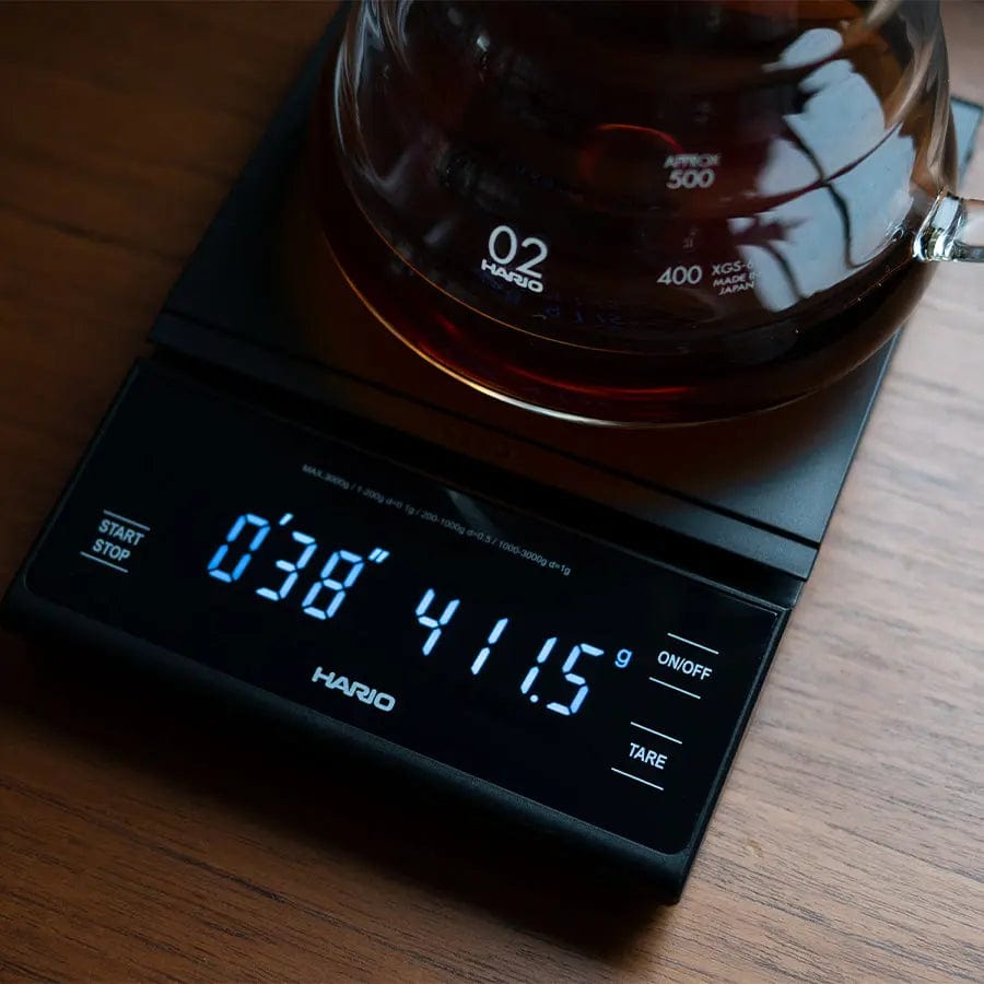 Hario Drip Scale - Waage mit Timer - Neue Version Waage Hario - rhiinland.com