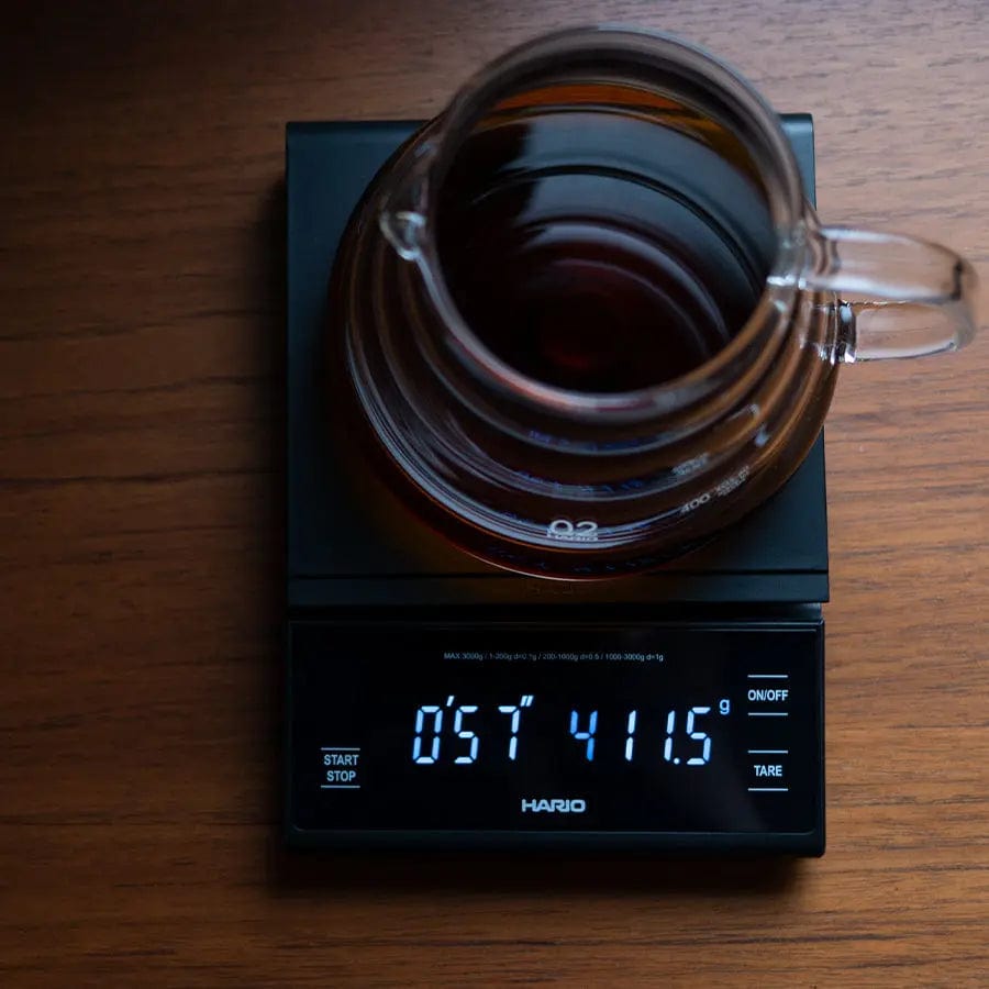Hario Drip Scale - Waage mit Timer - Neue Version Waage Hario - rhiinland.com