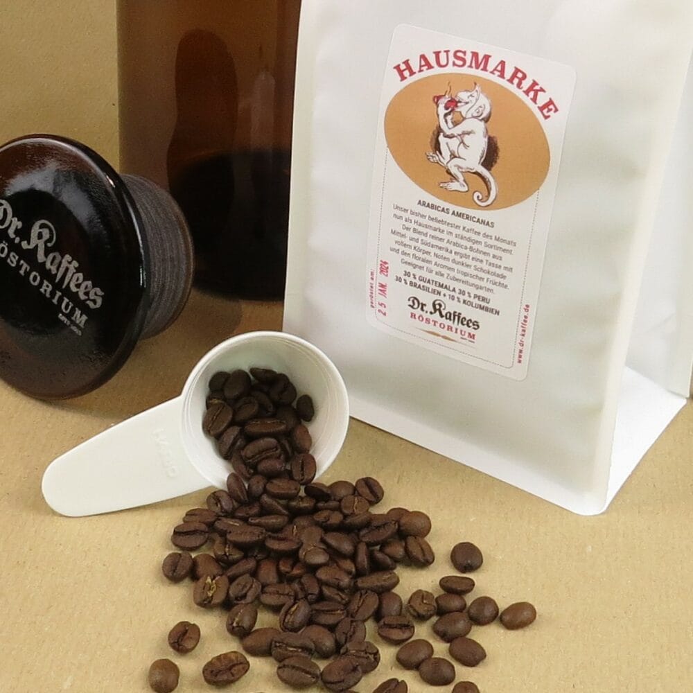 Hausmarke Blendmischung aus 100% Arabica | Dr. Kaffee Kaffee Dr. Kaffees Röstorium - rhiinland.com