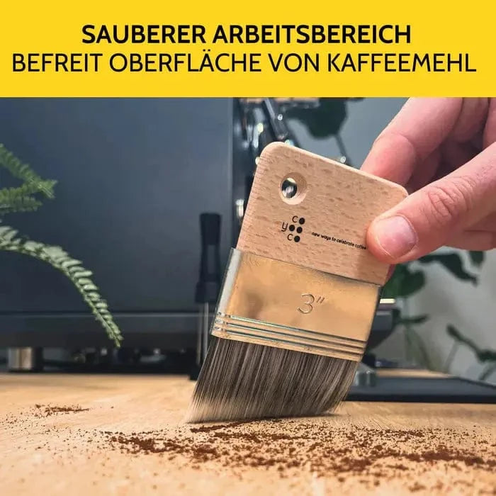 Kehrpinsel Natur - saubere Barista-Arbeitsfläche von COYOOCO Pinsel und Bürsten COYOOCO - rhiinland.com