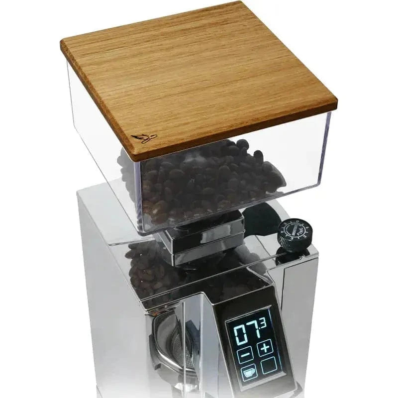 Brewspire Deckel für Eureka Mignon Nussholz Eichenholz Olivenholz Holzapplikationen Brewspire Eichenholz - rhiinland.com