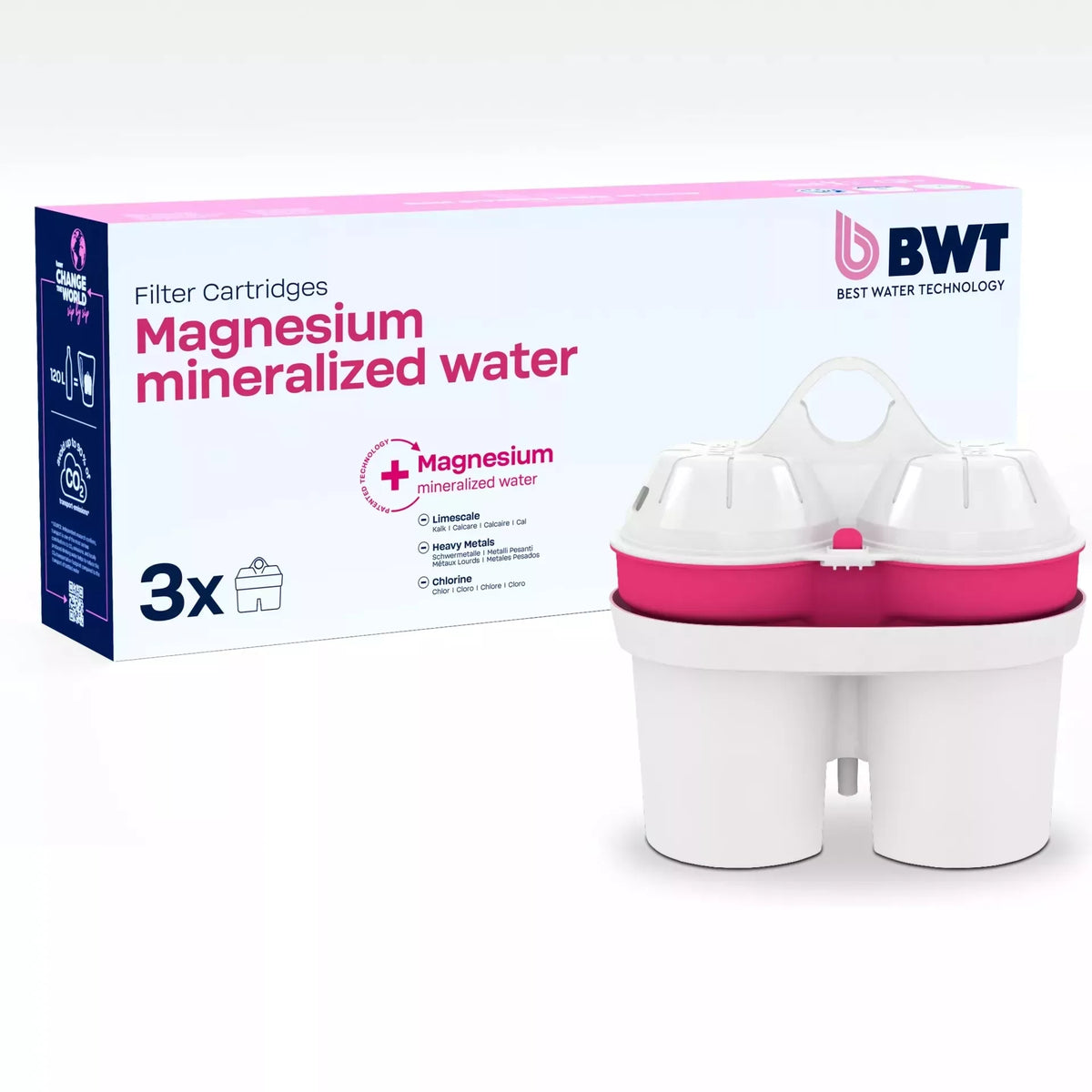 BWT Magnesium Mineralized Water 3er Pack – Dein Kraftstoff aus der Leitung Wasserfilter BWT - rhiinland.com