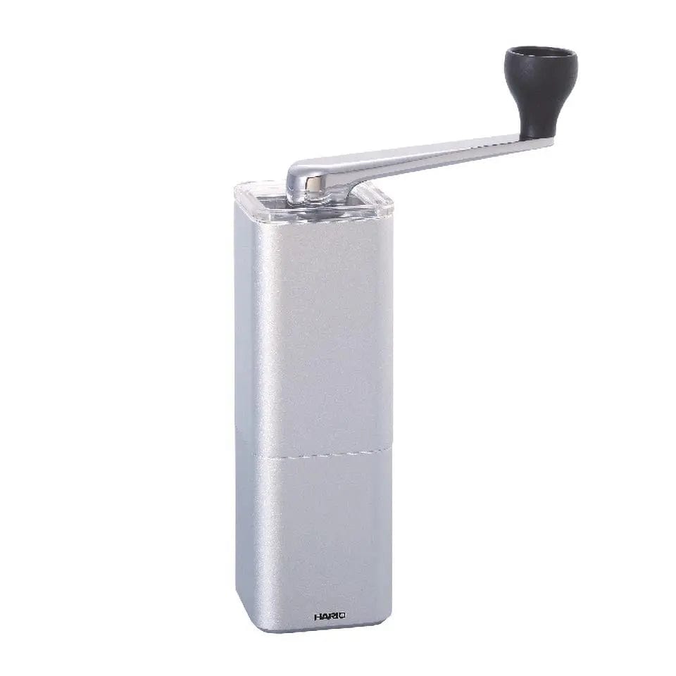 Hario PRISM 24 Gramm Kaffeemühle Handmühle Schwarz oder silber Handmühle Hario Silber - rhiinland.com
