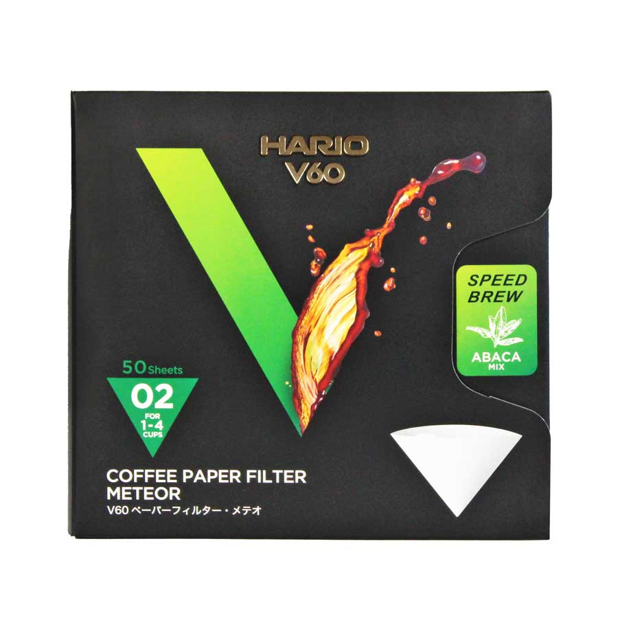 Hario V60 Meteor Papierfilter V60 02 – Das High-Speed-Upgrade für deinen Specialty Coffee Filterpapier Hario 02 - rhiinland.com