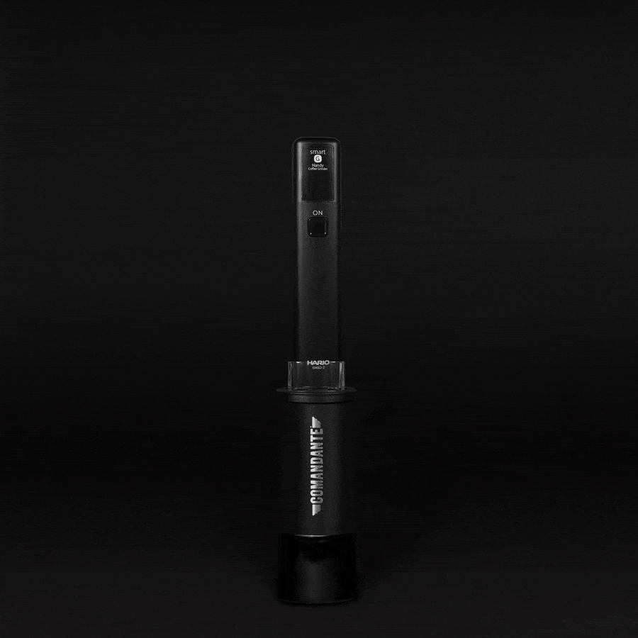 Hario Mobile Mill Stick und Comandante Adapter - Elektrifiziere deine Comandante Kaffeemühlenzubehör Hario - rhiinland.com