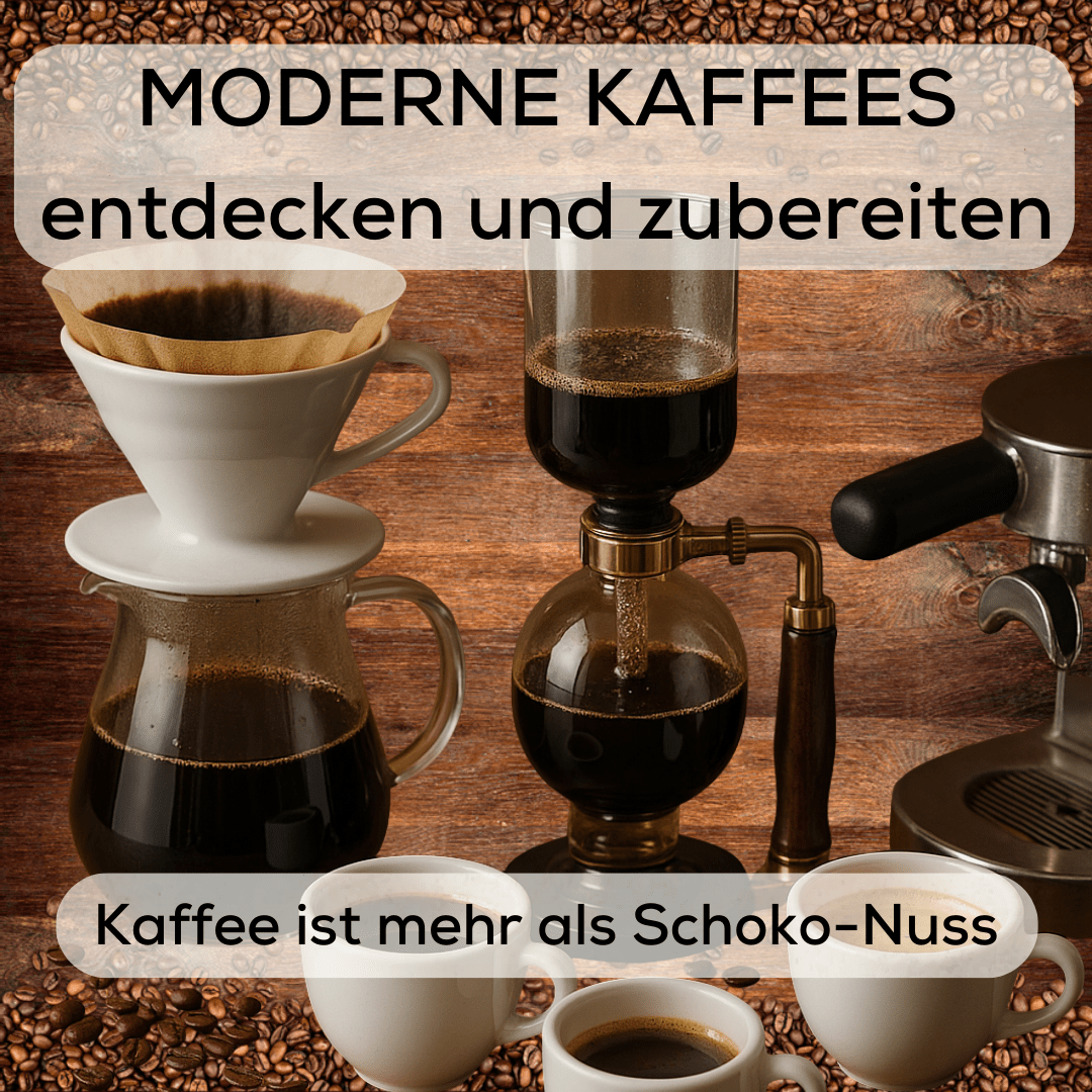 Moderne Kaffees entdecken und zubereiten – Alles außer Schoko-Nuss Workshop rhiinland.com - rhiinland.com