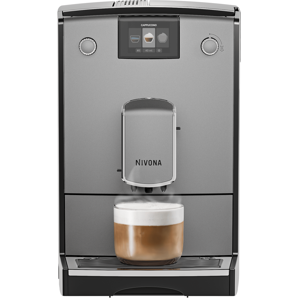 Nivona NICR 6'95 Titan – Chrom – Kaffeevollautomat Kaffeevollautomat Nivona - rhiinland.com