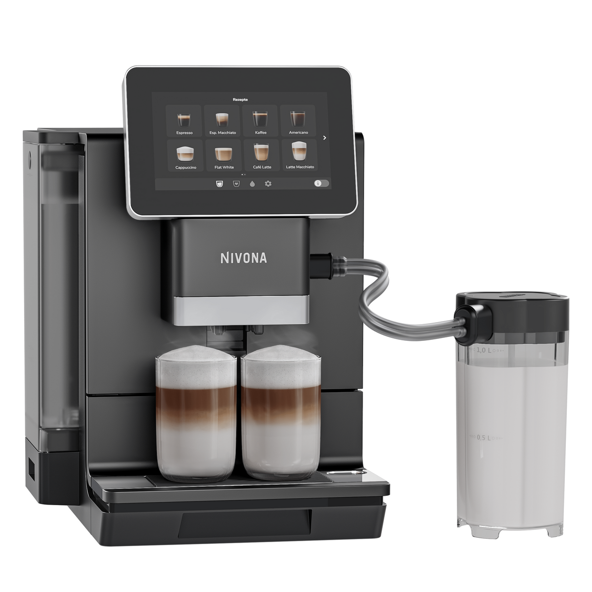 Nivona NIVO 9'101 Schwarz – Kaffeevollautomat GEBRAUCHTGERÄT Kundenrückläufer Kaffeevollautomat Nivona - rhiinland.com