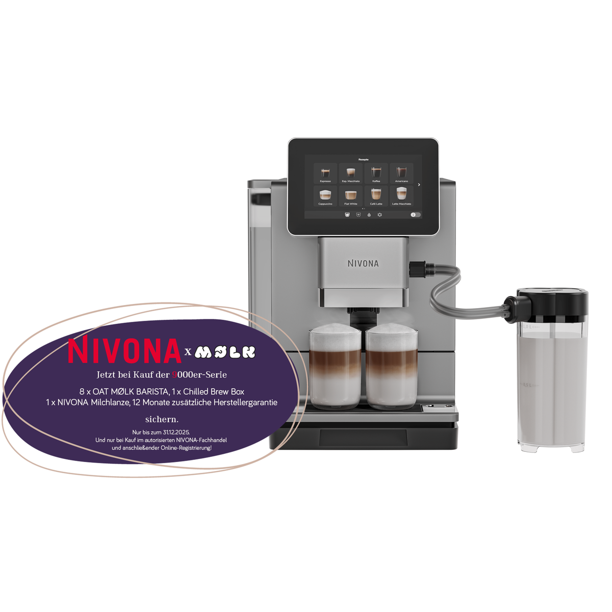 Nivona NIVO 9'103 Titan – Kaffeevollautomat Kaffeevollautomat Nivona - rhiinland.com