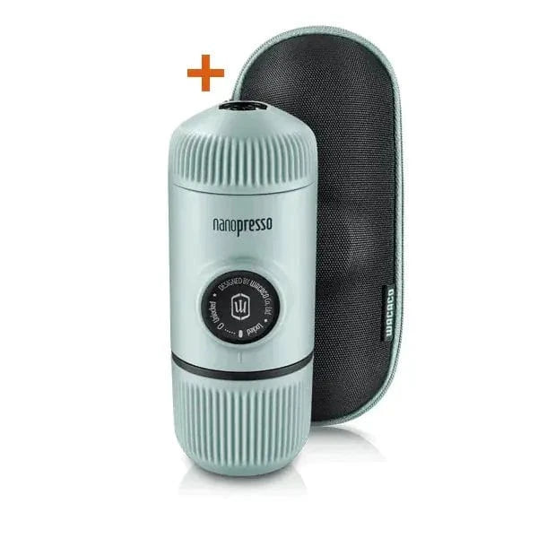 WACACO NANOPRESSO To-Go Espressomaschine Arctic Blue Rot oder Weiß Kaffee mobil WACACO Arctic Blue - rhiinland.com