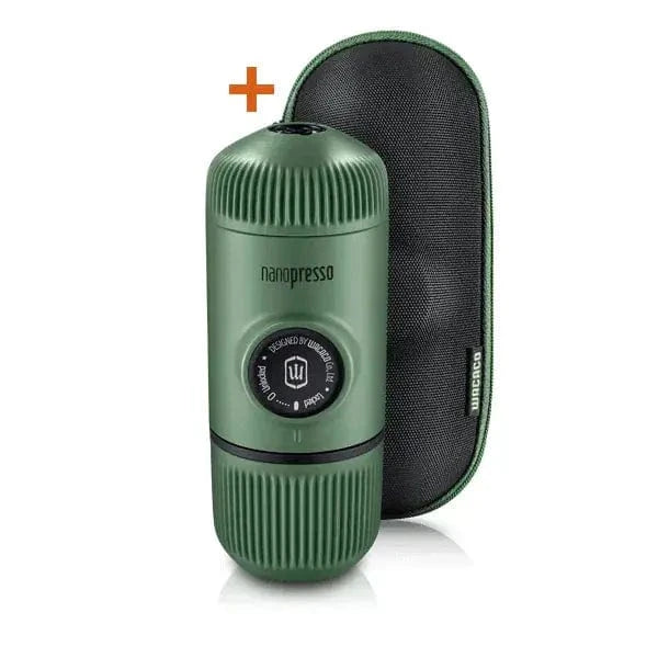 WACACO NANOPRESSO To-Go Espressomaschine Moos Grün Kaffee mobil WACACO - rhiinland.com