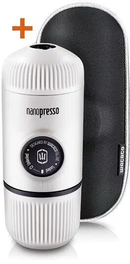 WACACO NANOPRESSO To-Go Espressomaschine Arctic Blue Rot oder Weiß Kaffee mobil WACACO Weiß - rhiinland.com