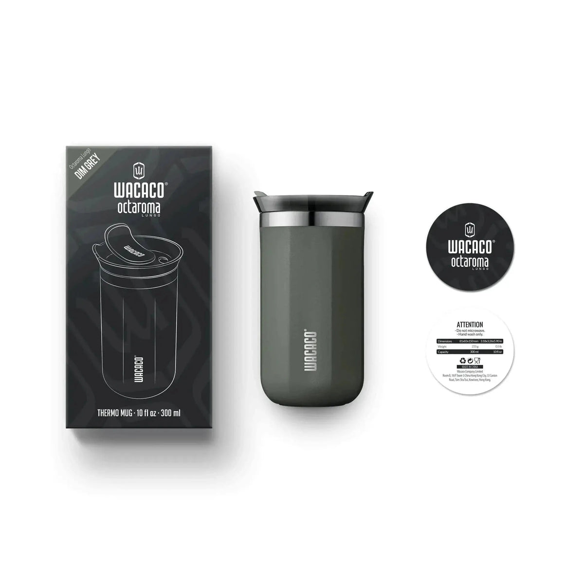 WACACO Octaroma - Vakuum-Isolierter Kaffeebecher für unterwegs Kaffee mobil WACACO - rhiinland.com