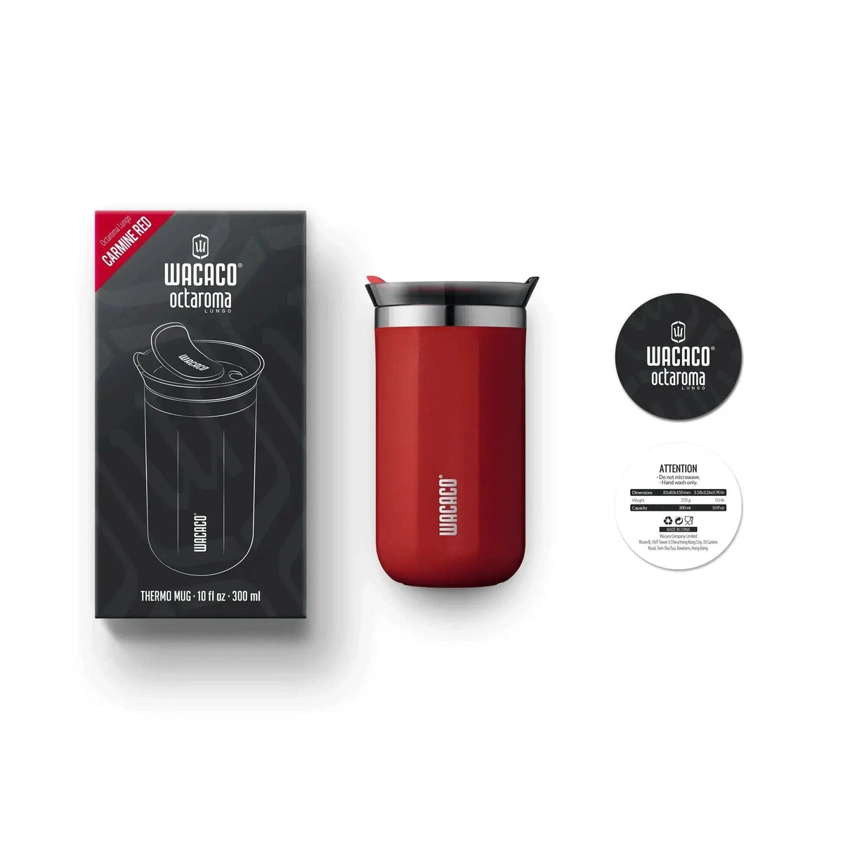 WACACO Octaroma - Vakuum-Isolierter Kaffeebecher für unterwegs Kaffee mobil WACACO - rhiinland.com