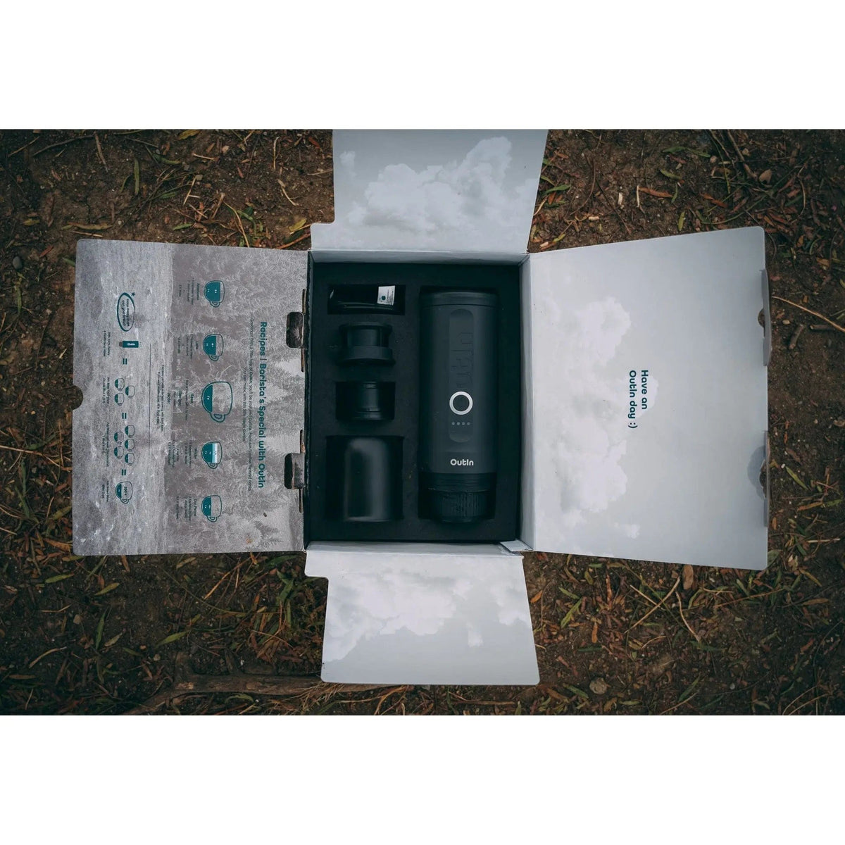 OutIn Nano - tragbare elektrische Espressomaschine Kaffee mobil OutIn - rhiinland.com