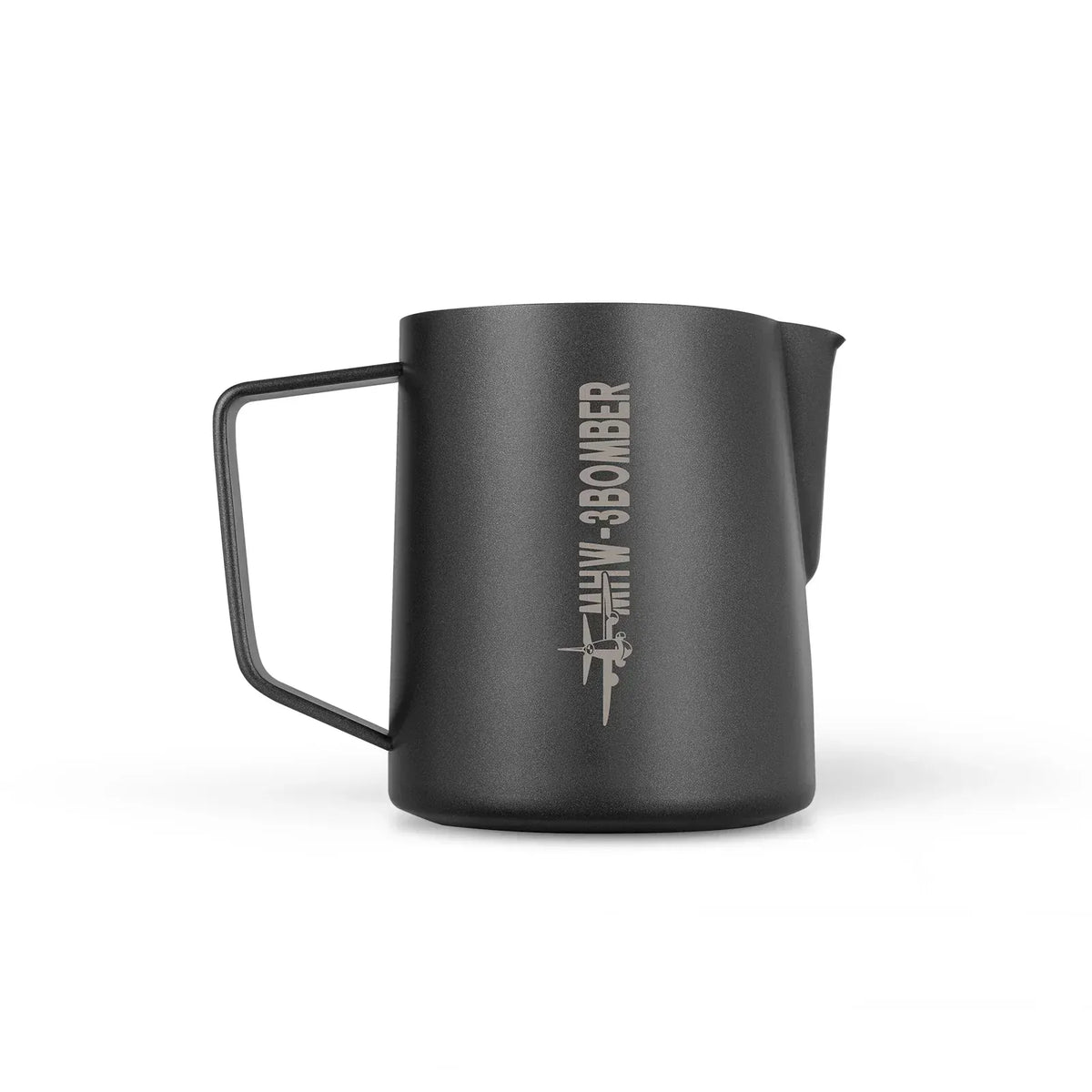 MHW-3BOMBER Latte Art Pitcher 5.0 Milchkännchen 600 ml – Mattschwarz Milchkännchen MHW-3Bomber - rhiinland.com