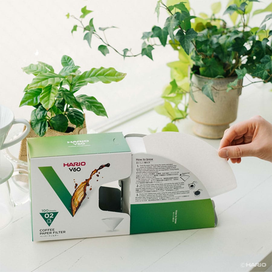 Hario V60 Papierfilter Größe 01 und 02 – Die Basis für klaren Kaffeegenuss Filterpapier Hario - rhiinland.com