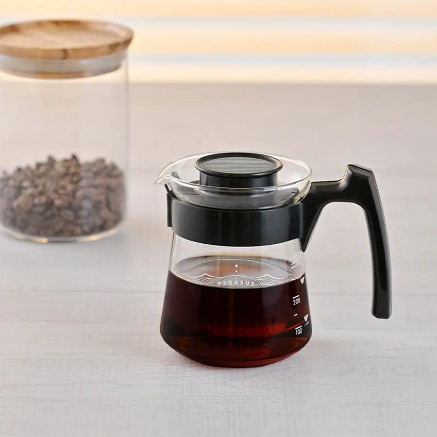 Hario Pegasus Server aus Glas - 3 Größen Kaffeefilter Hario - rhiinland.com