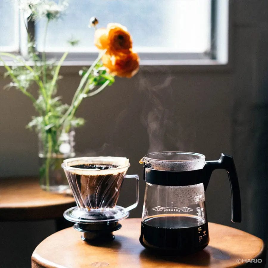 Hario Pegasus Server aus Glas - 3 Größen Kaffeefilter Hario - rhiinland.com