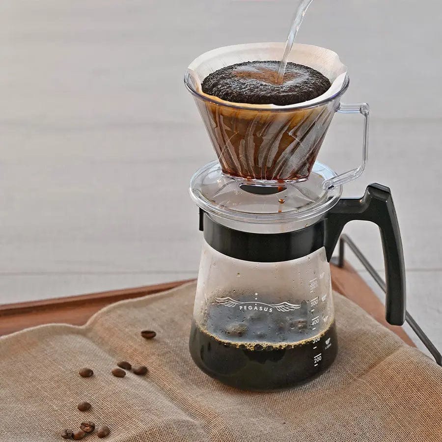 Hario Pegasus Server aus Glas - 3 Größen Kaffeefilter Hario - rhiinland.com