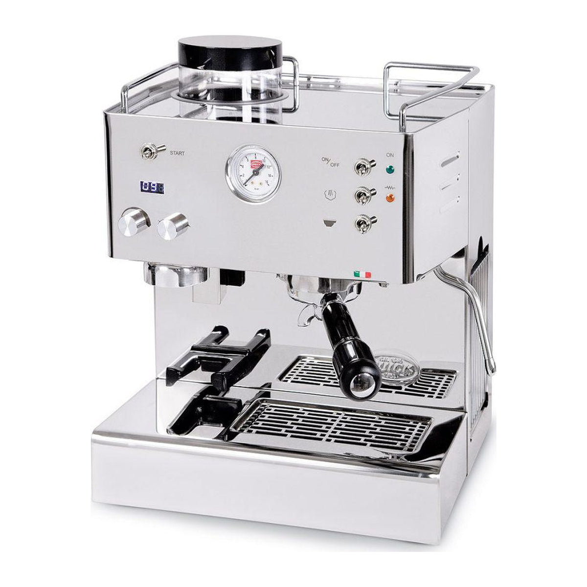Quick Mill Pegaso PID Espressomaschinen Quick Mill Inox - rhiinland.com