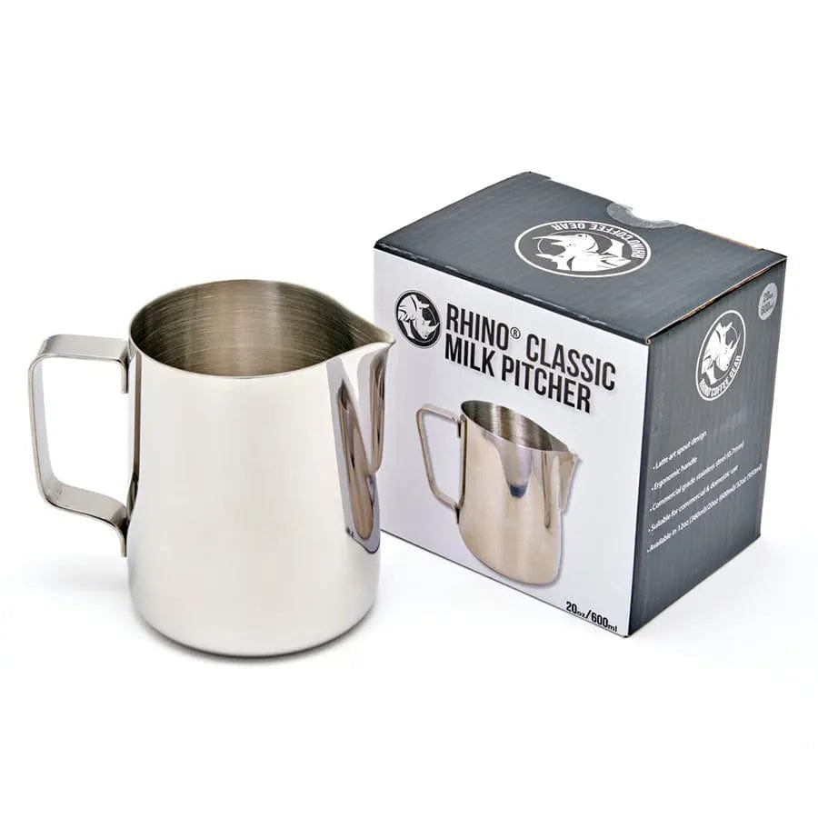 RHINOWARES Milchkännchen Classic 450, 600 ml Edelstahl Milchkännchen Rhinowares - rhiinland.com