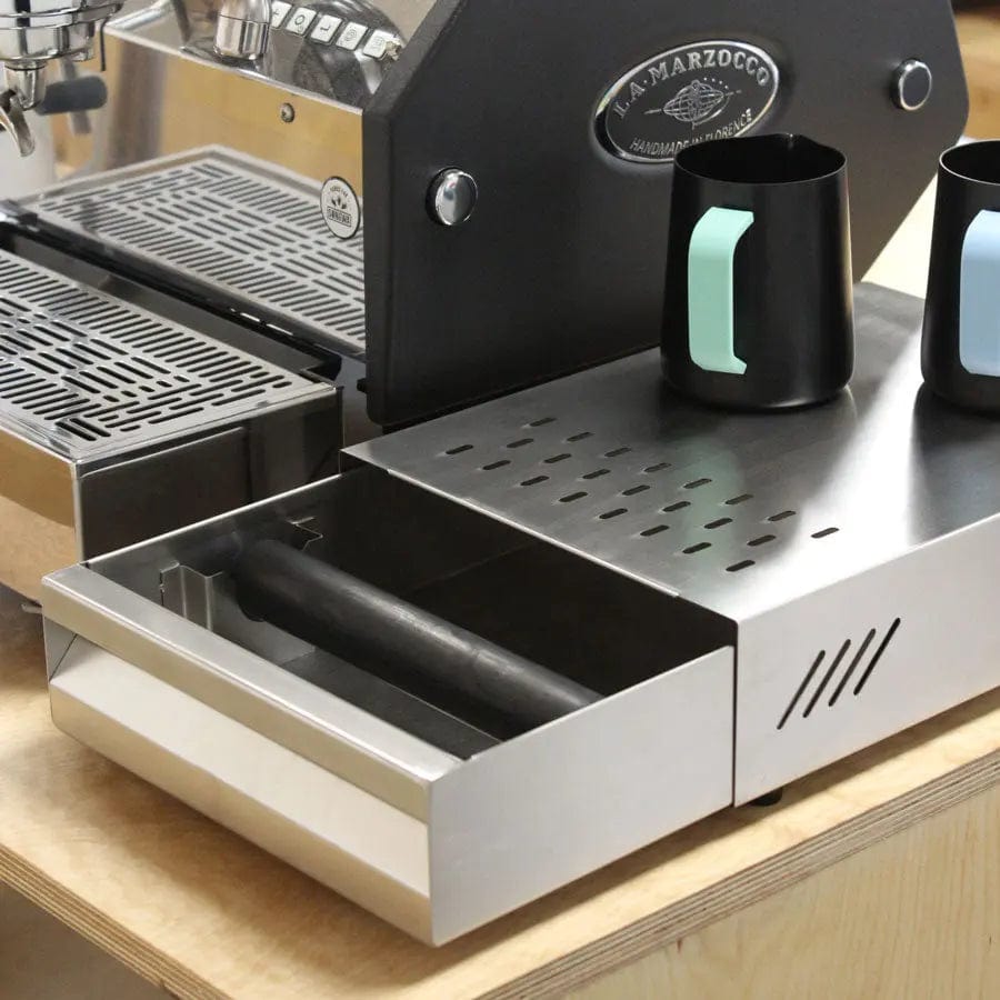 Rhino Sudschublade Edelstahl - Coffee Knock Drawer - Stainless Steel Sudschublade Rhinowares - rhiinland.com