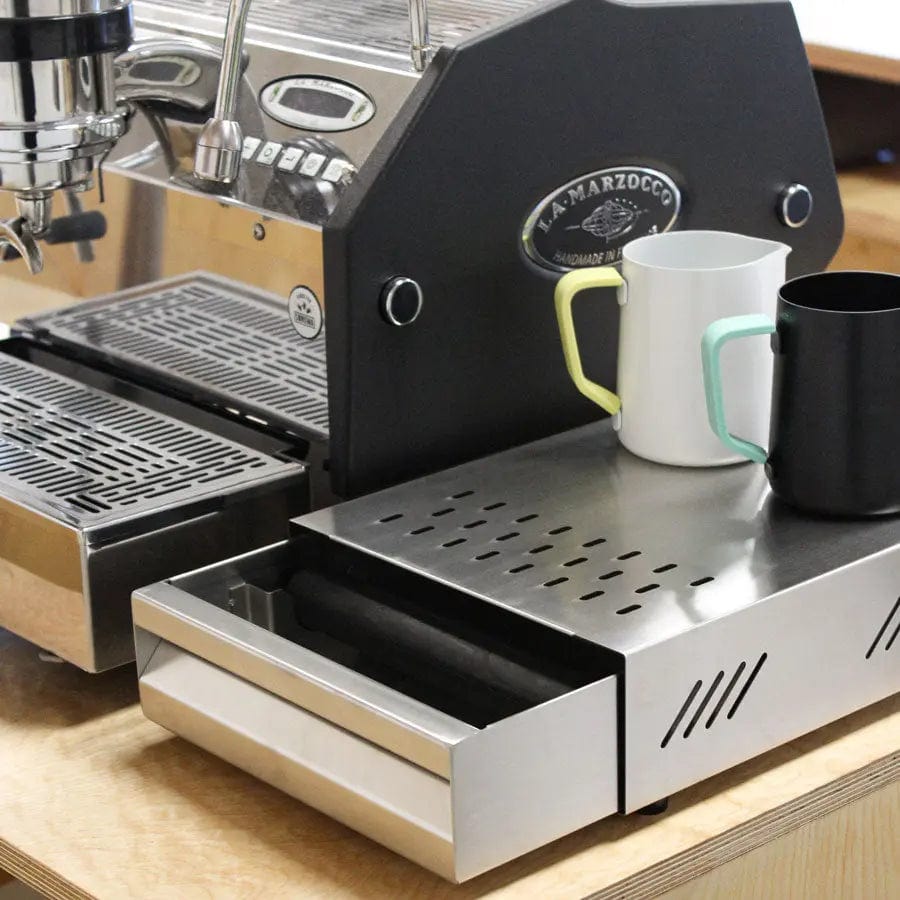 Rhino Sudschublade Edelstahl - Coffee Knock Drawer - Stainless Steel Sudschublade Rhinowares - rhiinland.com