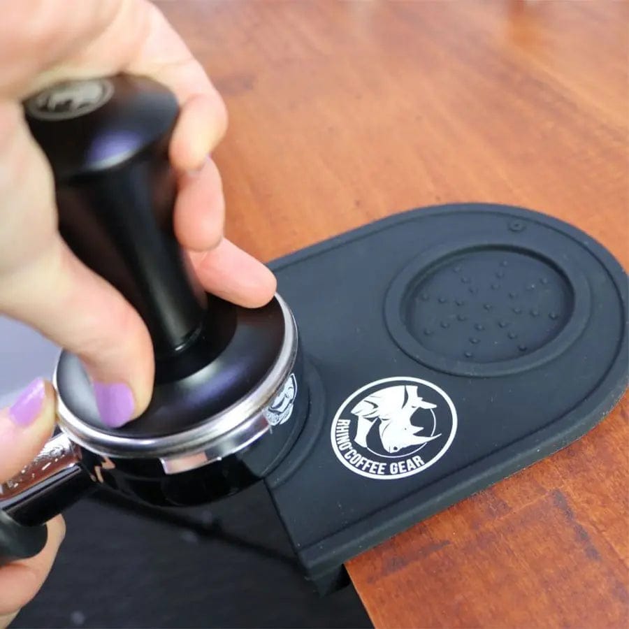 Rhinowares Rhino Self Levelling Tamper 58mm - Black Tamper Rhinowares - rhiinland.com