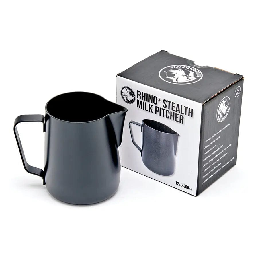RHINOWARES Stealth Milchkännchen WEISS oder SCHWARZ / 360 und 600 ml Milchkännchen Rhinowares - rhiinland.com