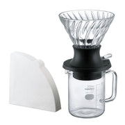 Hario Immersion Dripper Switch Server SET Glas Schwarz Kaffee mobil Hario - rhiinland.com