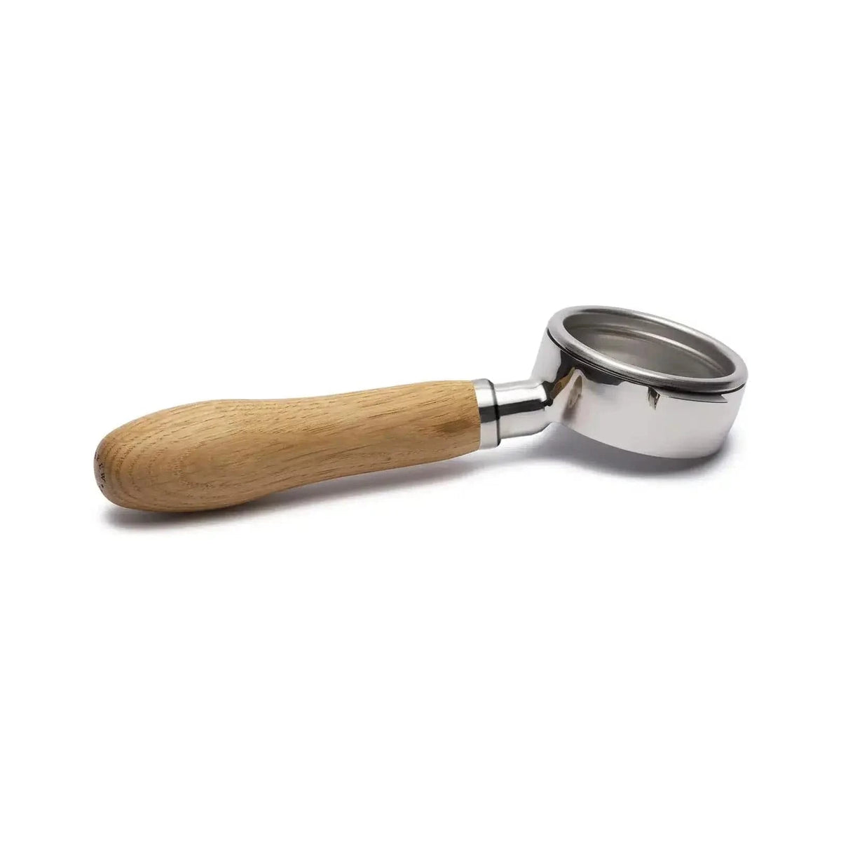 Brewspire Edelstahl Holz Siebträger BODENLOS für E61 Siebträger Brewspire Eichenholz - rhiinland.com