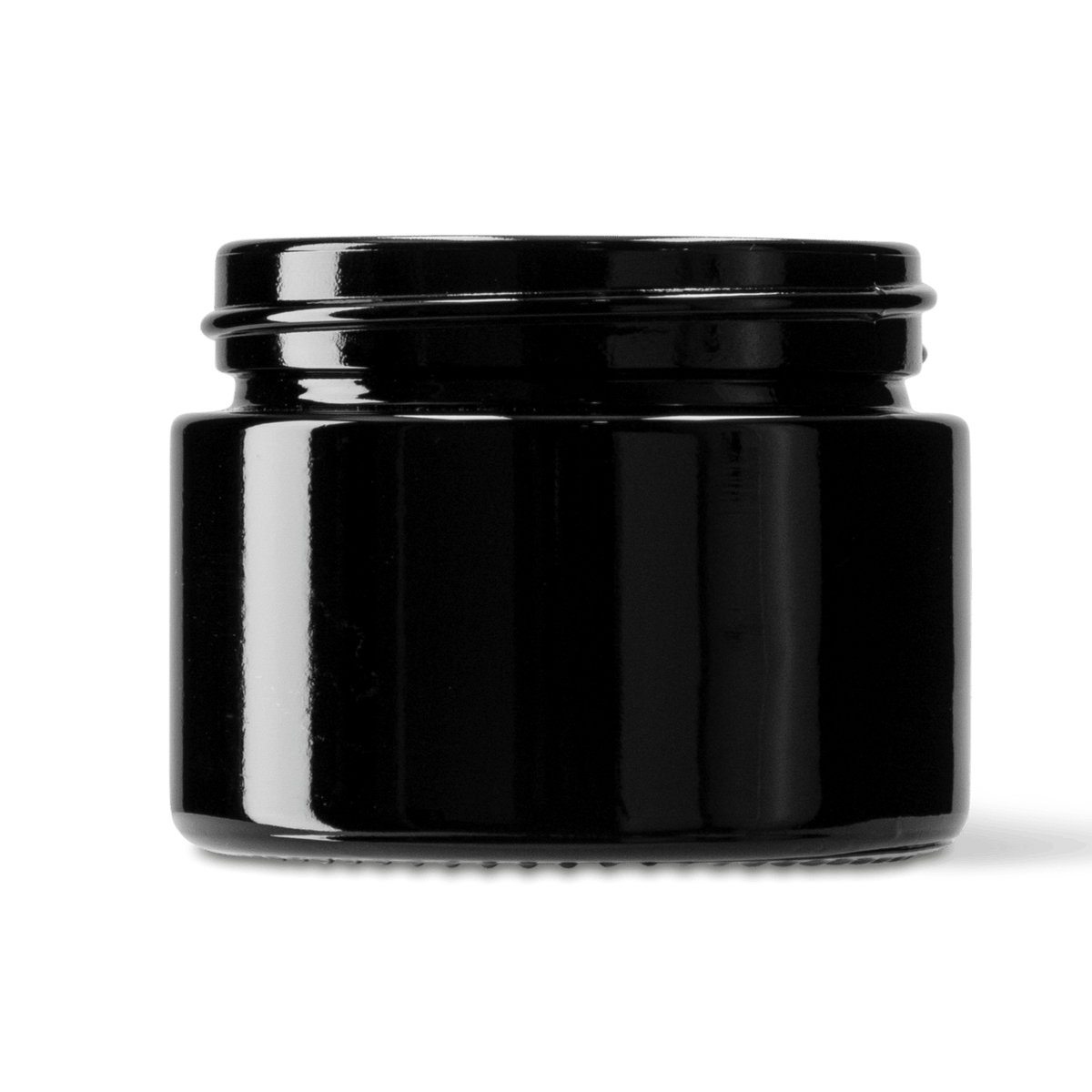 Bohnenbehälter für Single Dose – Tiegel Glas Schwarz - 5er Pack Bohnenbehälter Rheinland.Collection - rhiinland.com