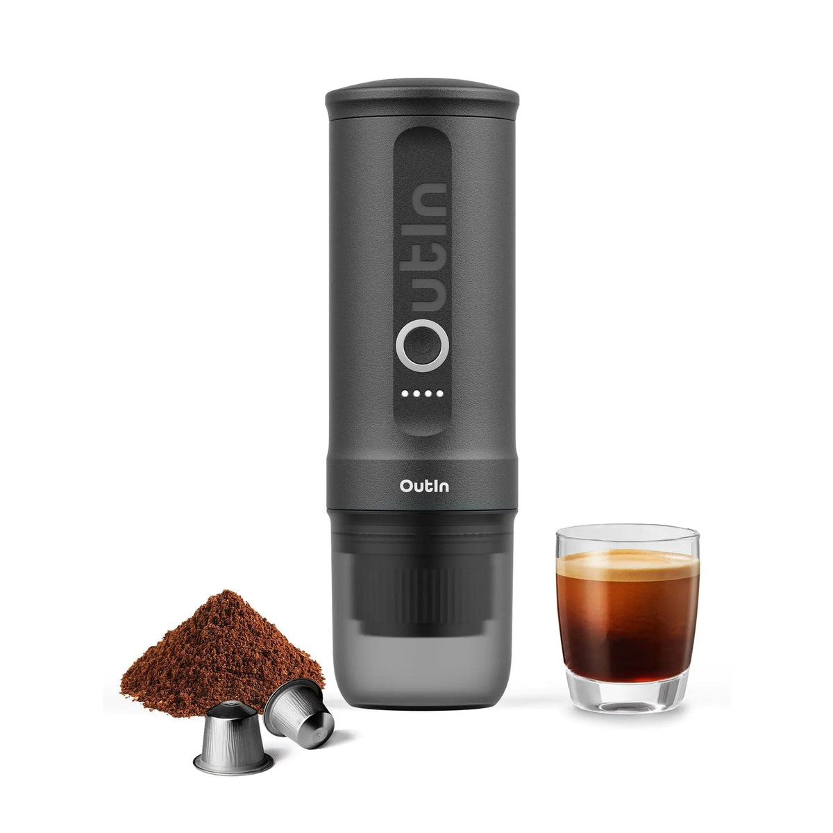 OutIn Nano - tragbare elektrische Espressomaschine Kaffee mobil OutIn - rhiinland.com