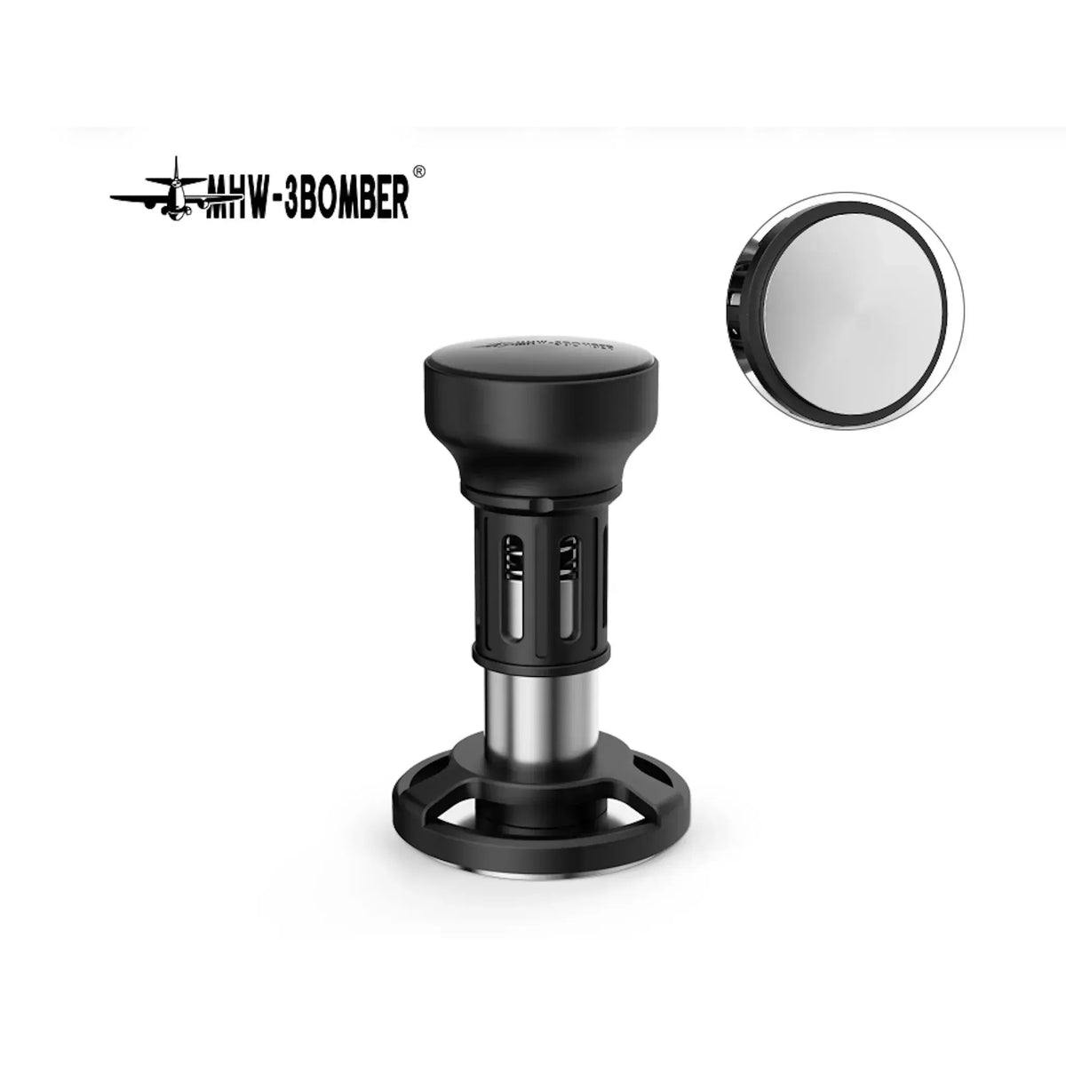 MHW-3BOMBER Yu Series Force Impact Tamper – Espresso Tamper 58,3 mm Flachbasis Tamper MHW-3Bomber - rhiinland.com