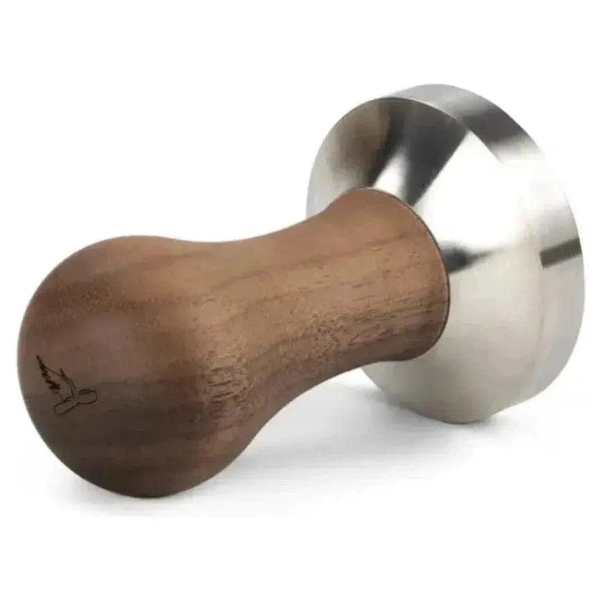 Brewspire Barista Tamper Profi 58 mm für E61 Siebe - Eiche, Nuss, Olive Tamper Brewspire Nussholz - rhiinland.com