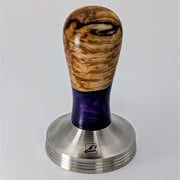 Epoxy Elegance Tamper #3 – Pappelmaser & Violett Tamper EMMERICH Art - rhiinland.com