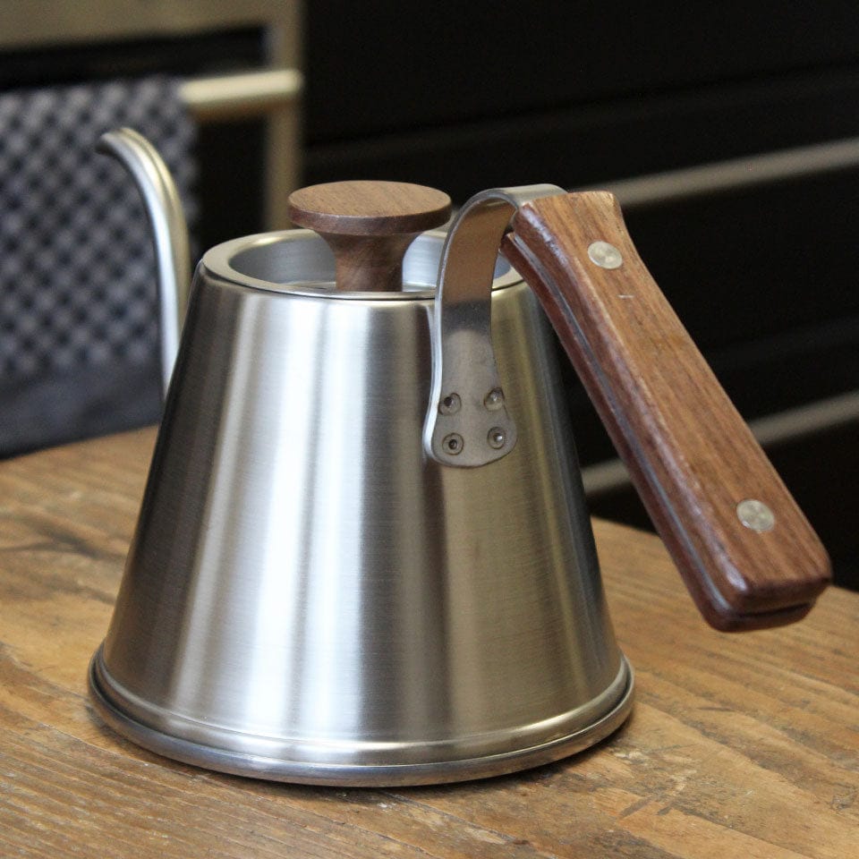 Hario V60 Drip Kettle Walnut - Nussbaum Handfilter Hario - rhiinland.com