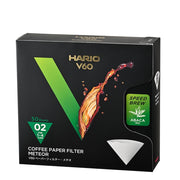 Hario V60 Meteor Papierfilter V60 02 – Das High-Speed-Upgrade für deinen Specialty Coffee Filterpapier Hario - rhiinland.com