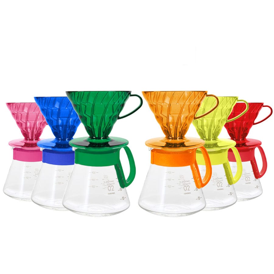 Hario V60 Dripper & Server Set 02 – Candy Edition Kaffee mobil Hario - rhiinland.com