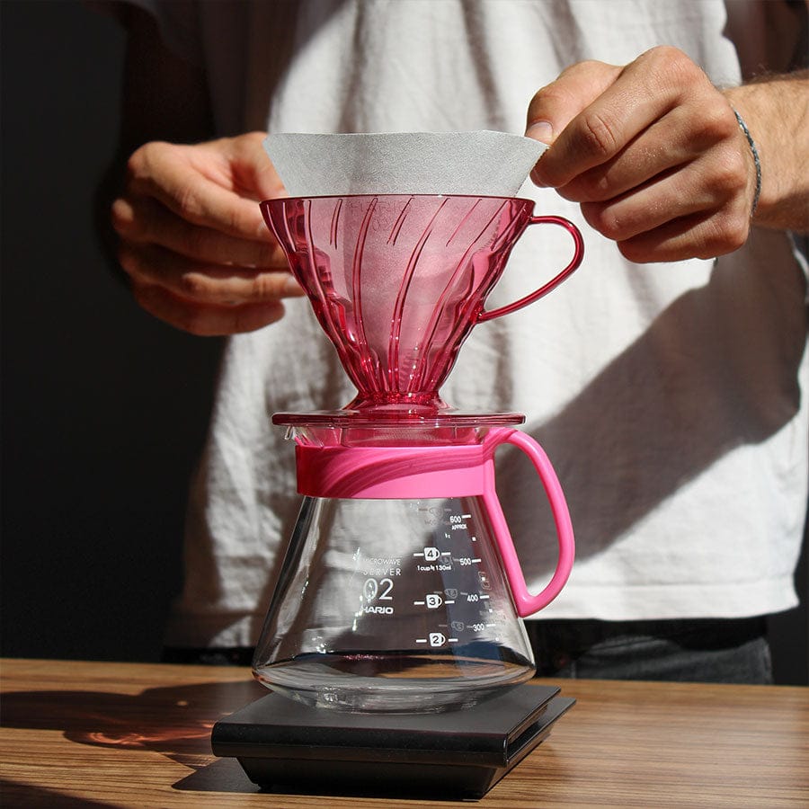 Hario V60 Dripper & Server Set 02 – Candy Edition Kaffee mobil Hario - rhiinland.com