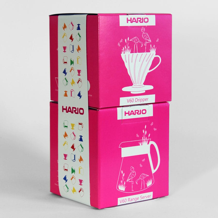 Hario V60 Dripper & Server Set 02 – Candy Edition Kaffee mobil Hario - rhiinland.com