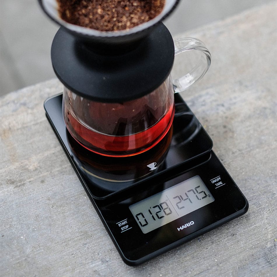 HARIO Barista Glass Scale – Präzision trifft auf edles Design Waage Hario - rhiinland.com
