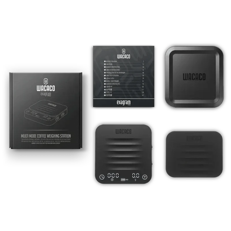 Wacaco Exagram PRO Kaffeewaage für den mobilen Einsatz und den Home Barista Waage WACACO - rhiinland.com
