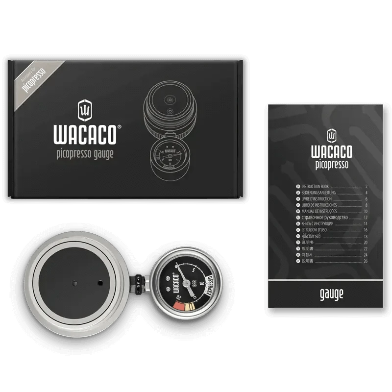 WACACO Manometer - Gauge Druckmesser Kaffee mobil WACACO - rhiinland.com