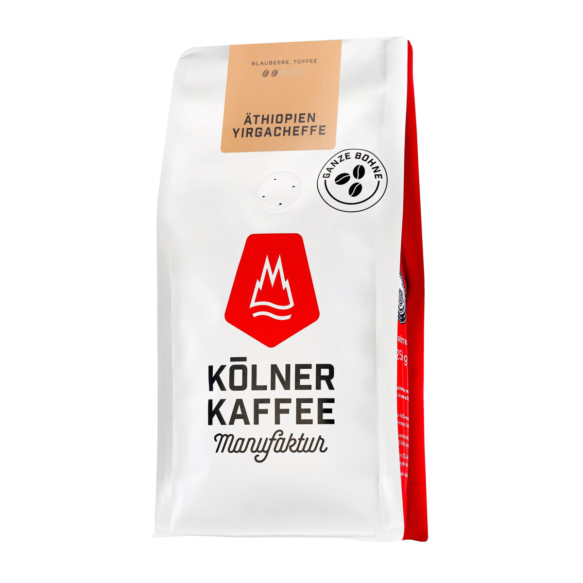 Äthiopien Yirgacheffe – Kaffeebohnen fruchtig & elegant Kölner Kaffeemanufaktur Kaffee Kölner Kaffeemanufaktur Ganze Bohnen 250 Gramm - rhiinland.com