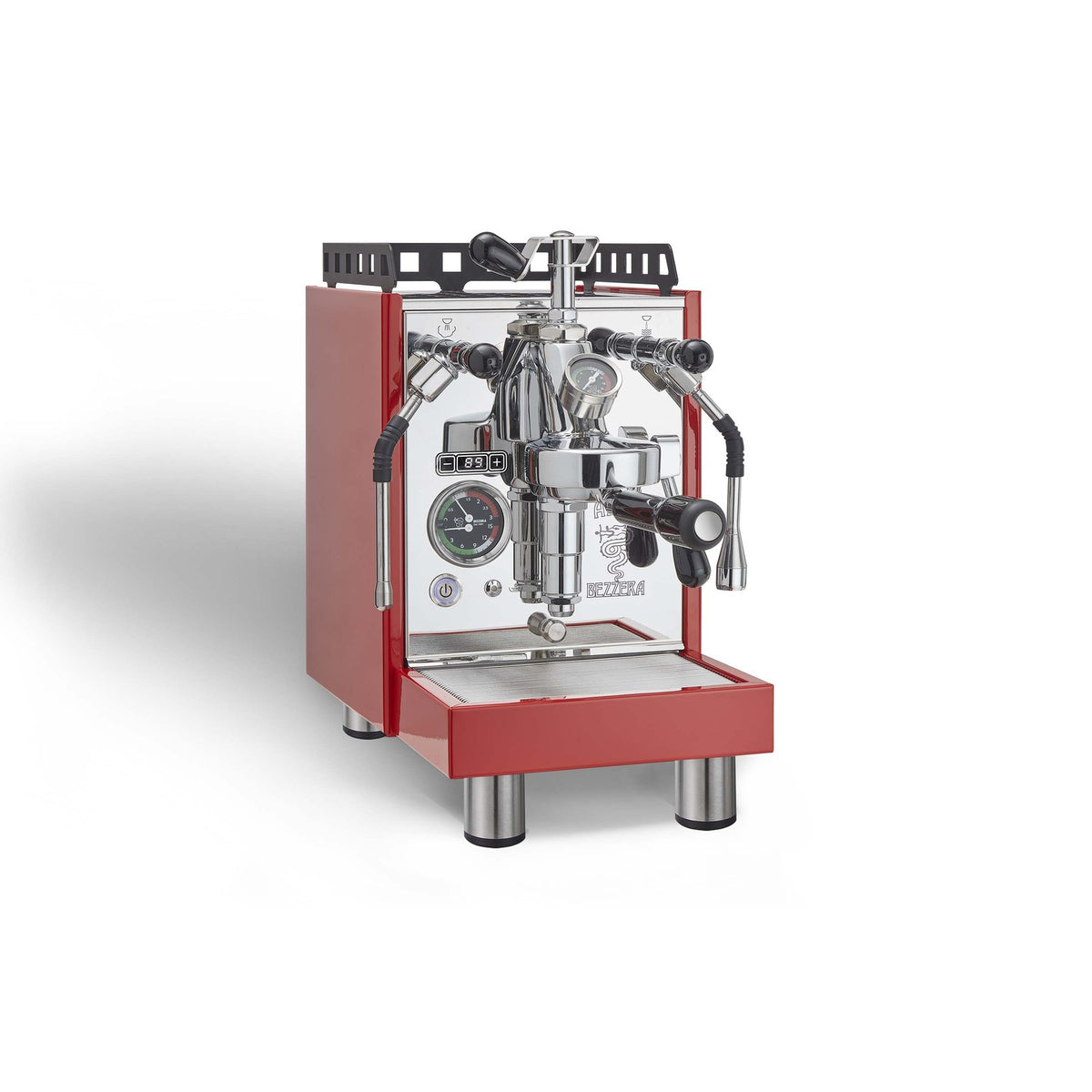 Bezzera Aria Top PID Rot, Quadrate – Ansicht 3